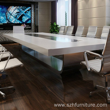 New Modern Minimalist High-quality MDF Long Conference Table